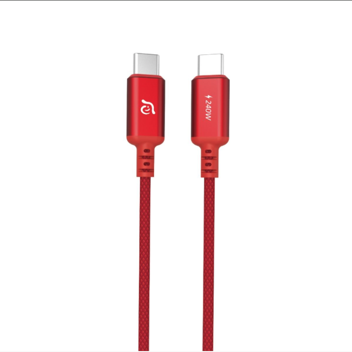 Adam Elements CASA P200 USB-C to USB-C 240W Braided Charging Cable 2M - Oliz Store