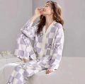 Soft Cotton Long Sleeve Pajamas Set

For Women. 