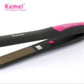 Kemei KM-328 Professional Ceramic Hair Straightener Fast Curlers Straightening Hair Flat Iron Hairstyles Styling Tools. 