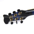 Signature Glossy Blue Full Size Indain Guitar With Volume Tone Pick Up  Cover,String And 2 Picks. 