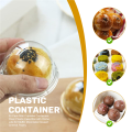 50 Pack Mini Cupcake Containers Clear Plastic Cake Box with Dome Lids for Muffin Mooncake Dessert Cheese Pastry. 