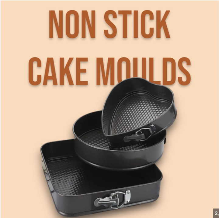 Cake shape Mould -3pcs