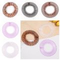 Plastic Stretch Flexible Comb  Headband Face Wash Full Circle Fixed Hair Accessories Wig Clips Non-Slip Flexible Circle Headband Women. 