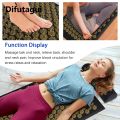Difutagui Fifty percent discount Acupressure Mat Kuznetsov's Applicator Yoga Mats Cushion Sensi Massage Body Pillow Foot Massager Mat With Needle Fitness Pilates. 