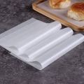 FR-KG Pack of 10 Pieces of 50 cm Length * 55 cm Width Each Butter Paper White Precut Sheet for ASMR Packing / Packaging / Cooking & Baking, Reusable Can be Used as Parchment Paper for Oven Butter Paper For Packing Wrapping Food Baking Cake Parchment. 