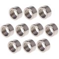 Universal Iron Plating Nickel O2 Oxygen Sensor Exhaust Stepped Mounting Weld Bung Plugs M18X1.5mm on Fittings 10Pcs. 