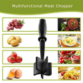 Meat Chopper Nylon Meat Spatula Chopper for Ground Beef, 5 Curved Blades Ground Beef Masher. 