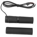 1 Pair Universal with SM Connector Electric Bike Throttle Handle 12-72V Split Half Section Electric Bike Throttle Grip for Right Hand Bike Speed Control Handle E Bike Conversion. 