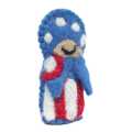 Animal Shaped Fleet Wool Finger Puppet. 