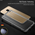 Uonevic Shell of soft transparent mobile phone Hua airbag anti-shock transparent plus Fifty percent discount A018 A6Plus 2alaxy for Samsung GA6 A8 8plus Haoming protective case base. 