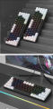 KA646 Mini Wired Mechanical Gaming Keyboard - 60% Compact RGB Backlit Hot Swap Keyboard. 