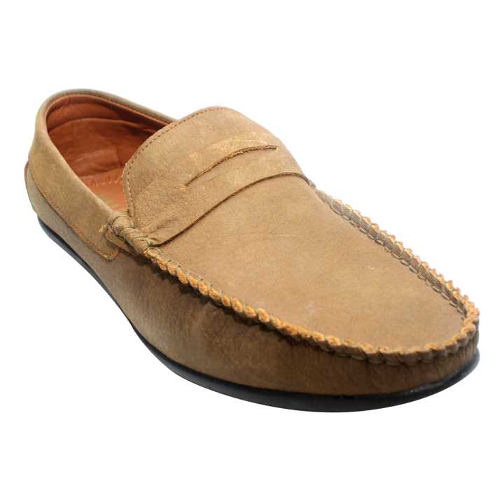 Desert None Lace Loafer   Formal Leather Shoes For Boys