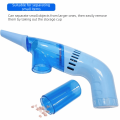 Practical Cleaning Tool Compact Design Mini Handheld Vacuum Cleaner Lightweight Rechargeable Battery Wireless Vacuum Cleaner Strong Suction Power Rechargeable Vacuum Home Desktop Cleaning. 