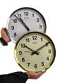 12 Inch Index Wall Clock Continues Switch. 