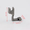 Invisible Zipper Presser Foot Unilateral Zipper Feet S518L Jack Lockstitch Industrial Sewing Machine Presser Foot. 