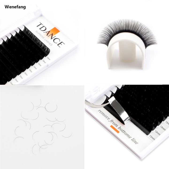 Wenefang%20TDANCE%20Classic%20Eyelash%20Extension%2016%20Rows%20Soft%20Faux%20Mink%20Lashes%20Russian%20Volume%20Makeup%20Eyelashes%20Professionals%20Individual%20Eye%20Lash%20-%20Image%204