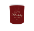Happy Birthday Printed Ceramic– Coffee Mug. 