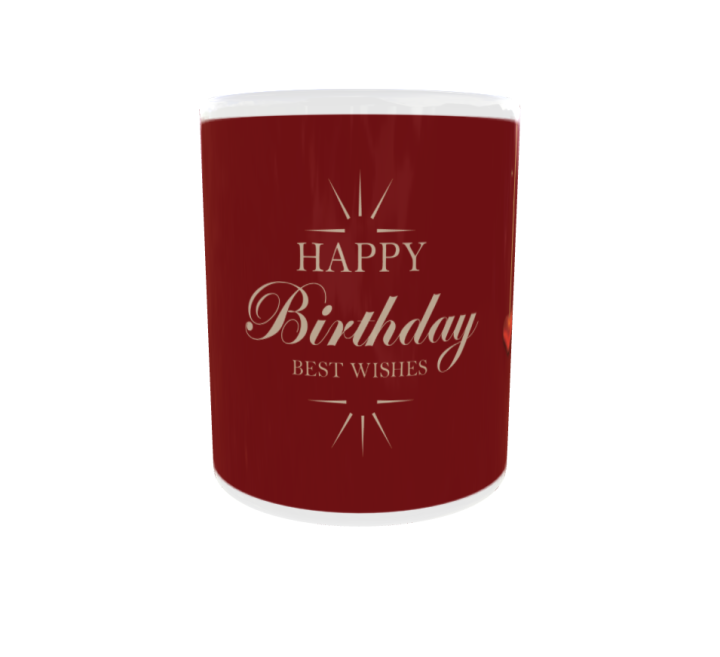 Happy Birthday Printed Ceramic– Coffee Mug
