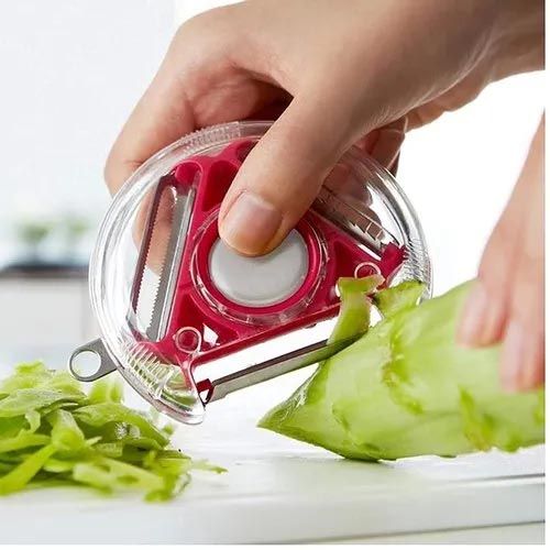 10 cm Circular 3 in 1 Blade piller, For Kitchen (Color May Vary