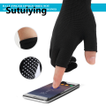 Sutuiying 1 Pair Men Women Summer Outdoor Sport Anti-slip Sunscreen Half-finger Gloves / Breathable Fingerless Gloves. 
