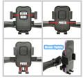 Bike phone holder I 360 degree rotating I trian stable structure I One Hand Operation I Compatible With Various Modules. 