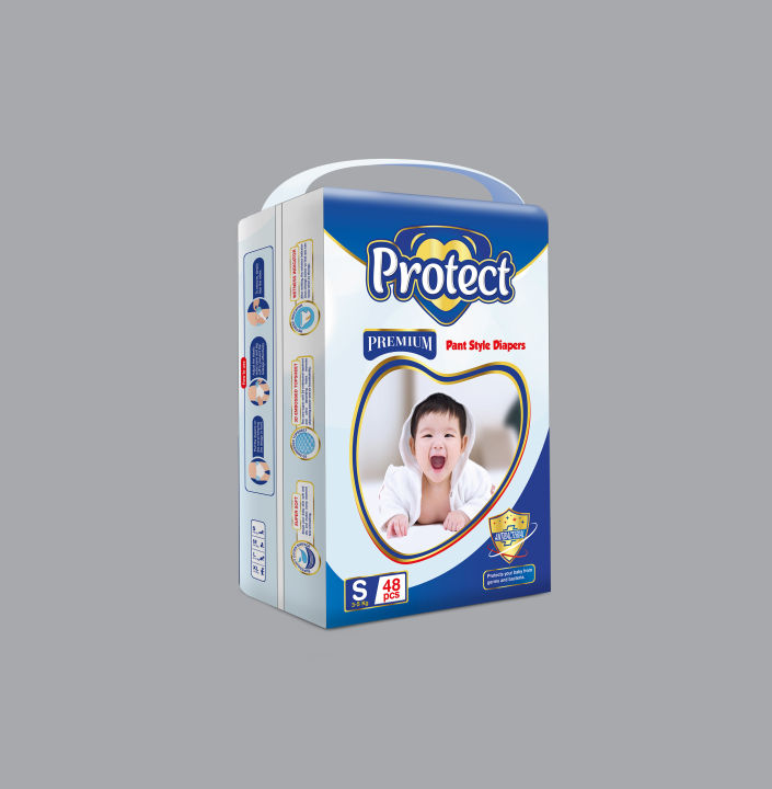 Protect%20Ultrathin%20Baby%20Diaper%20Small%2048%20pcs%20(3-5%20kg)%20-%20Image%202