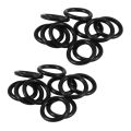 20 Pcs Black Rubber Oil Seal O Shaped Rings Seal Washers 16x12x2 mm. 