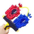 New Two-way Spinning Top Burst Launcher Spinning Tops Anime Gyro Pull Rod Wire Turn Toy Custom Right and Left Children. 