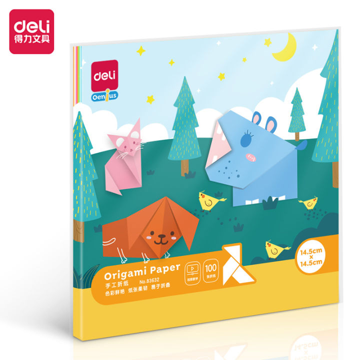 Colorful Craft Paper - 100 Sheets (83632)