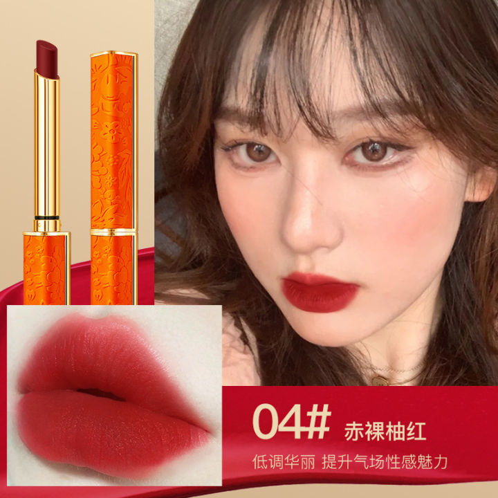 Yuri%20Yura%20matte%20lipstick%20velvet%20soft%20mist%20silky%20texture%20color%20development%20without%20drying%20makeup,%20lipstick%20lipstick%20does%20not%20fade%20-%20Image%206