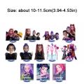 【Popular】 Fans Gifts Rumi Mira Zoe KPOP DEMON HUNTERS Merch Stand Model Plate Display Standee Standing Sign Decorations.