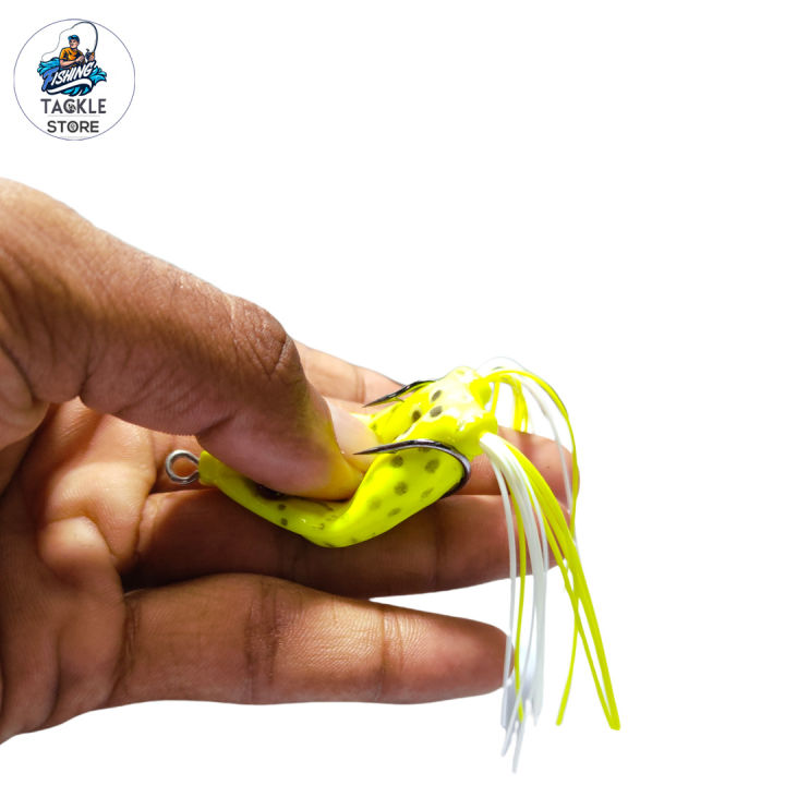 1pcs%20Soft%20Frog%20Fishing%20Lures%20Double%20Hooks%205cm%208g%20Top%20Water%20Ray%20Frog%20Artificial%20Minnow%20Crank%20Soft%20Bait%20Fishing%20Tackle%20Color%20Yellow%20-%20Image%207