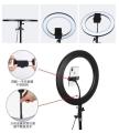 30CM Selfie LED Ring Light with 7 Fit Tripod Stand, Cell Phone Holder Dimmable 3 Light Modes for Live Stream, Makeup, Facebook, YouTube, Instagram,TikTok, Twitter. 