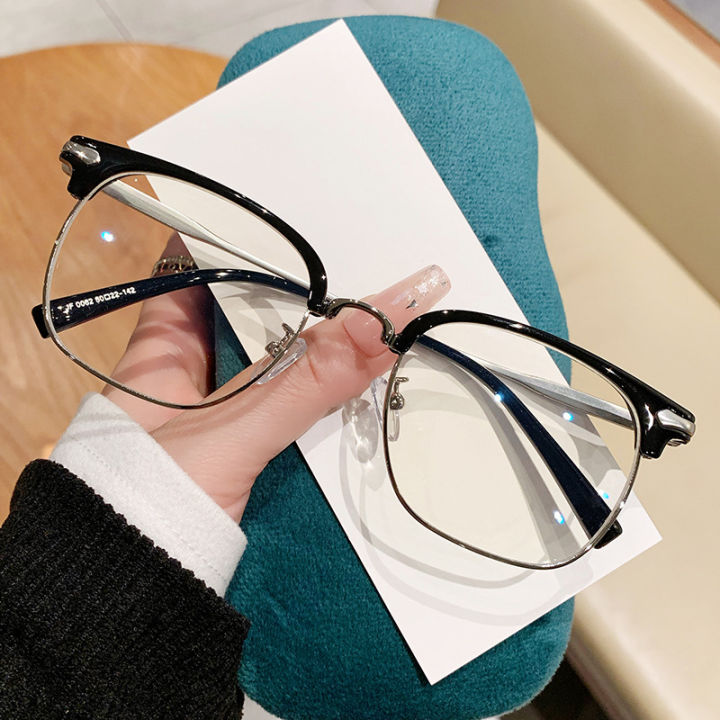 New%20style%20of%20Svenic%20Eyebrow%20Half%20Frame%20Myopia%20Glasses%20Men's%20Model%20Can%20Be%20Used%20with%20Anti-Blue%20Light%20Flat%20Light%20Scientific%20and%20Engineering%20Glasses%20Frame%20-%20Image%206