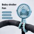 Outdoor Baby Handheld Multifunctional Childrens Stroller Summer Mute Small Octopus Mini Folding Fan. 