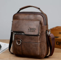 Jeep Buluo New Design Men Leather Crossbody Bag Business Sling Bag Men's Fashion Shoulder Phone Bags. 