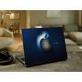 Apple logo blue Vinyl Laptop Skin/Sticker/Cover/Decal Compatible for Any 15.6 to 17 Inches Laptop(Hp/Dell/Sony/Acer/Lenovo/Asus. Etc) Or Notebook.. 