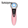 Sutuiying Fashion Anrushide Beauty Instrument Introducer Face Cleaning And Shrinking Pore Portable Decree Texture Lift Facial Essence Introduction Face Massager. 