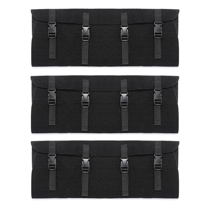 3 Packs Step Covers RV Step Mat Floor Mat For Fold Up Curved Steps, 22