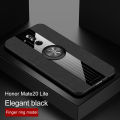 Lenuo For Huawei Mate 20 Lite Case Luxury Bracket Ring Phone Case Soft TPU Leather Back Cover. 