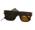 Tomford 22011Shaded Brown Lens Rectangle Oval Shape With Brown Frame Sunglasses Shades For Men. 
