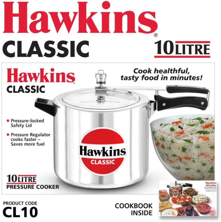 Hawkins%20Classic%20%20Pressure%20Cooker%20(CL10)%2010%20L%20Capacity%20(Aluminium)%20-%20Image%202