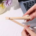 Children's Mini Wooden Folding Desktop Triangle Display Stand Solid Wood Mobile Phone Stand Desktop Small Easel. 