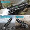Sales promotion Rechargeable Led Flashlight Super Bright Portable Ultra Power Long Range Tactical Torch Lamp Outdoor Emergency Camping Lantern. 