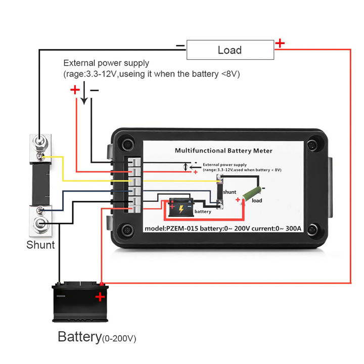 OUMERY%20PZEM015%20Digital%20DC%200-200V%20Voltage%20Current%20with%2050A%20Shunt%20Car%20Battery%20Tester%20Voltage%20Meter%20Monitor%2012V%2024V%2048V%20-%20Image%208