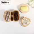 Wenefang Wooden Massage Comb Acupuncture Massager Soothing Scalp Body Airbag Wood Brush Essential Oil Spa Massage Tool Durable Bath Brush. 