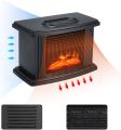 Electric Mini Handy Heater Portable Flame Heater 1000W. 