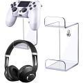 Universal Game Controller Holder Wall Mounted Headset Stand Hanger Space Saving Gamepad Holder Wall Mount for PS4 Xbox. 