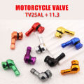 1PCS Motorcycle Rim Tire Wheels Spare Parts Valve Elbow 90 Degree Angle Motorbike Wheel Tire Tubeless Valve Stems Rim Wheel Part CVFHHH. 