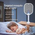 Plastic Racket Automatic Mosquito Killer Swatter/Batt Emx 895. 